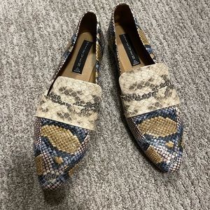 Steve Madden Snake Skin Flat Shoes